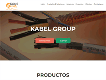 Tablet Screenshot of kabelgroupsac.com